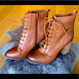 Aldo Lace Up Ankle Boots